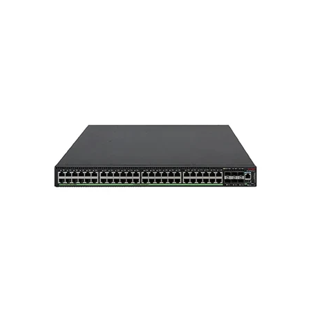 H3C S5570S-54S-EI L3 ETHERNET SWITCH WITH 48*10/100/1000BASE-T PORTS AND 6*1G/10G BASE-X SFP PLUS PORTS, WITHOUT POWER SUPPLIES