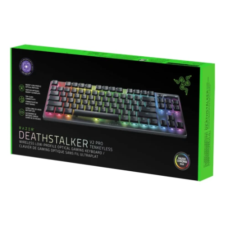 TECLADO RAZER DEATHSTALKER V2 PRO TENKEYLESS (ESPAÑOL) (RZ03-04371100-R311)