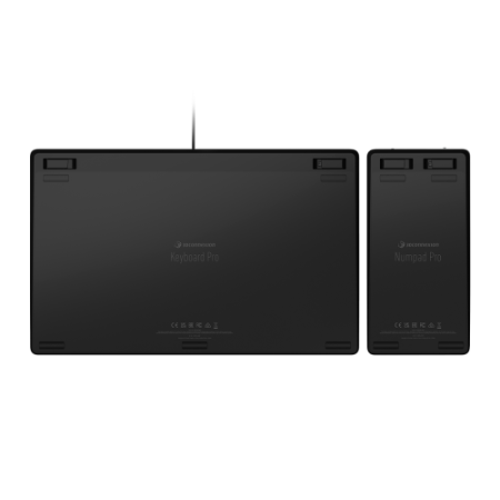 3Dconnexion Keyboard Pro with Numpad teclado Oficina USB + RF Wireless + Bluetooth QWERTZ Alemán Negro
