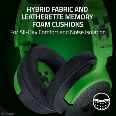 AURICULARES RAZER KRAKEN V4 X MINECRAFT EDIT. (RZ04-05180200-R3M1)