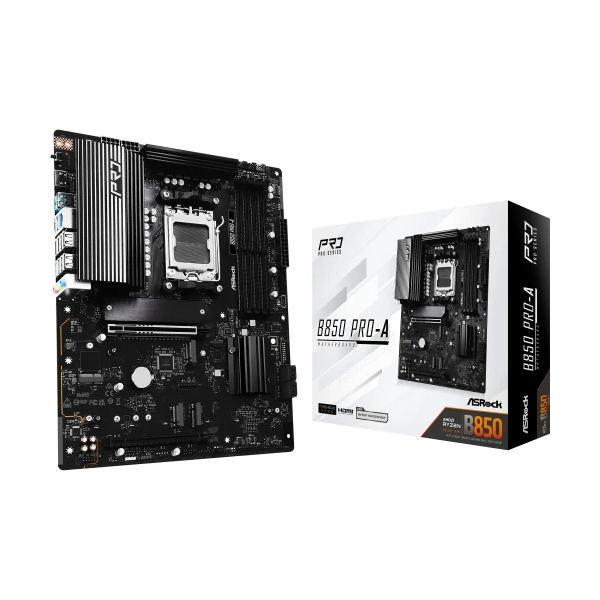 PLACA ASROCK B850 PRO-A,AMD,AM5,B850,USB20G,ATX