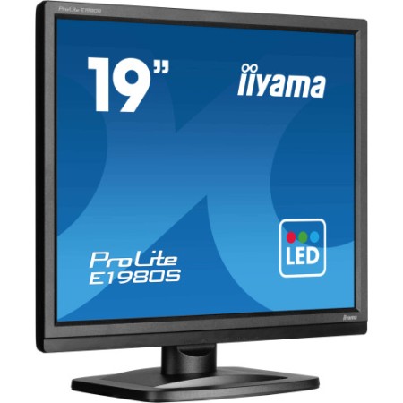 MONITOR IIYAMA 5:4, 48,3CM (19), 1280X1024 PÍXELES, 5MS, LUMINOSIDAD: 250CD, ÁNGULO VISUAL: 170/160° (H/V), CONTRASTE: 1000:1, D