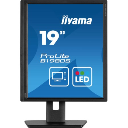 MONITOR IIYAMA DIAGONAL, 19″, 48CM , PANTALLA, TN , PIXEL PITCH, 0.294MM