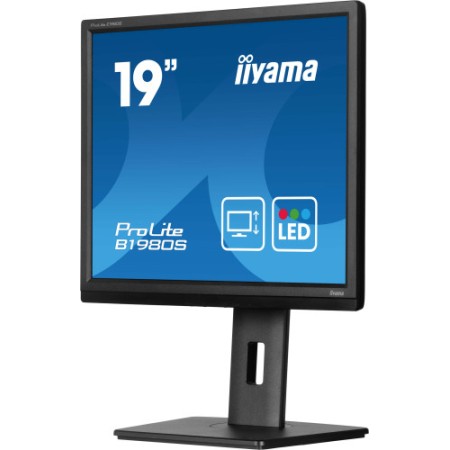 MONITOR IIYAMA DIAGONAL, 19″, 48CM , PANTALLA, TN , PIXEL PITCH, 0.294MM