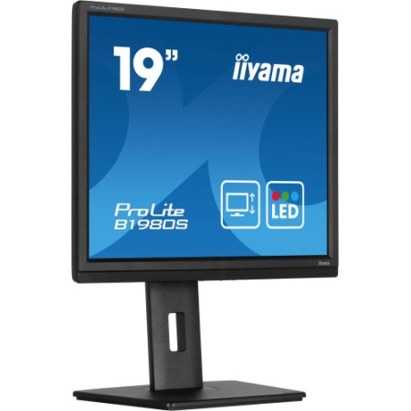 MONITOR IIYAMA DIAGONAL, 19″, 48CM , PANTALLA, TN , PIXEL PITCH, 0.294MM
