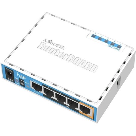 Switch Mikrotik RB951Ui-2nD 5 Puertos/ RJ45 10/100/ PoE