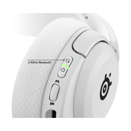 Steelseries Arctis Nova 5X Wireless Auriculares Inalámbrico Diadema Juego USB Tipo C Bluetooth Blanco
