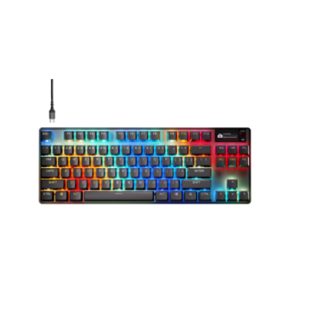 Steelseries APEX PRO TKL GEN 3 teclado Juego USB Inglés de EE. UU. Negro