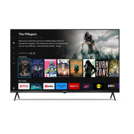 TELEVISOR SHARP 43″43GK4245E TIVO TV, 4K ULTRA HD, SMART TV, ACTIVE MOTION 400, NEGRO