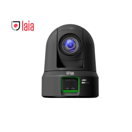 LAIA (PRC-425NB) BROADCASTER PRO 25X NDI 3G (BLACK) - CÁMARA PTZ, SENSOR SONY CMOS 1/1,8″, 4KP60, LENTE CON ZOOM ÓPTICO 25X. USB