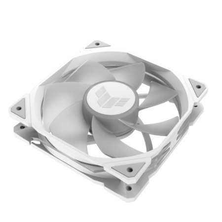 ASUS TUF GAMING TR120 ARGB REVERSE 1-pack White Carcasa del ordenador Refrigerador de aire 12 cm Blanco