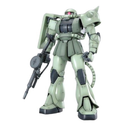 Maqueta bandai hobby mobile suit gundam mg 1 100 zaku ii ver 2 0