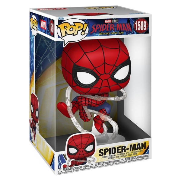 Funko pop jumbo: spider - man bnd -  spider - man