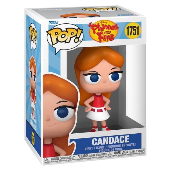 Funko pop disney: phineas & ferb season 2 -  candace