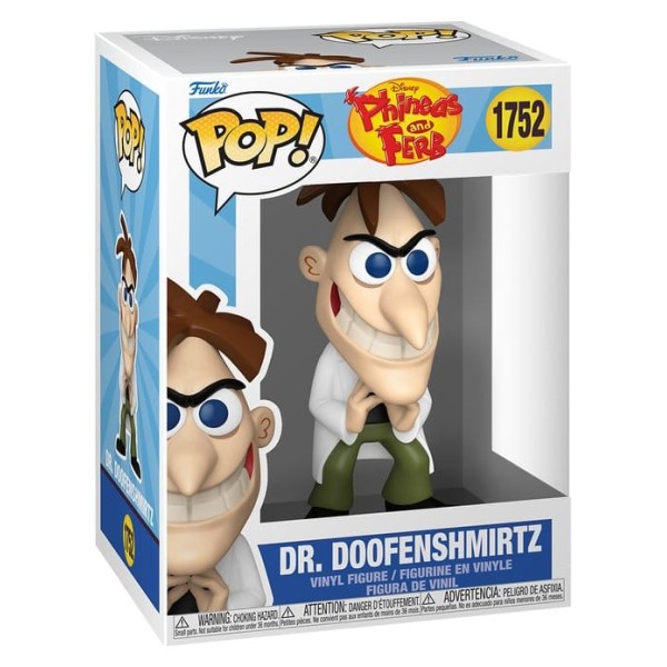 Funko pop disney: phineas & ferb season 2 -  dr. doofenshmirtz