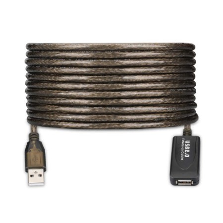 Ewent EW1024 cable USB USB 2.0 25 m USB A Negro