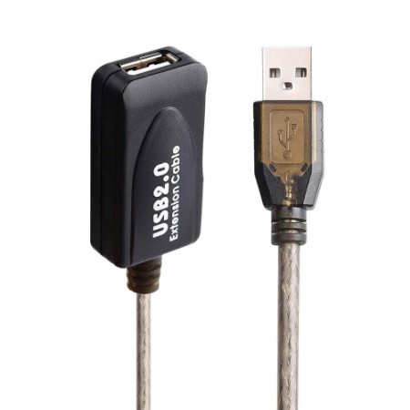 Ewent EW1024 cable USB USB 2.0 25 m USB A Negro