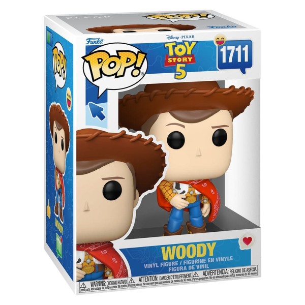 Funko pop disney pixar: toy story 5  woody
