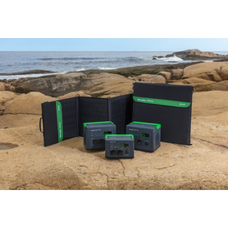SCHNEIDER OFFGRID PORTABLE POWER STATION 730, 738WH LITHIUM-ION, 2 SCHUKO, SINEWAVE