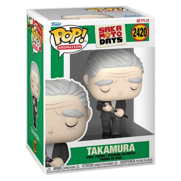 Funko pop animatión: sakamoto days -  takamura