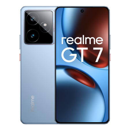 realme GT 7 17,2 cm (6.78″) SIM doble Android 15 5G USB Tipo C 12 GB 512 GB 7000 mAh Azul