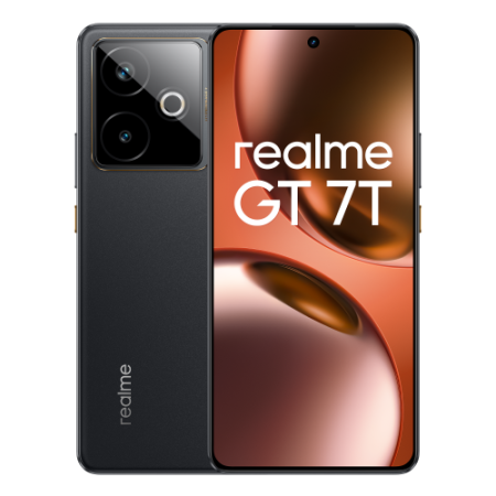 realme GT 7T 17,3 cm (6.8″) SIM doble Android 15 5G USB Tipo C 12 GB 256 GB 7000 mAh Negro