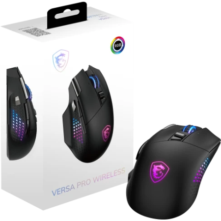 RATON MSI VERSA PRO WIRELESS + MOUSE DOCK PRO