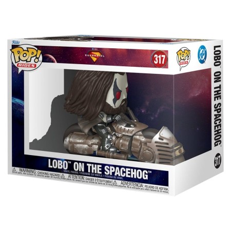 Funko pop ride: supergirl  lobo on the spacehog