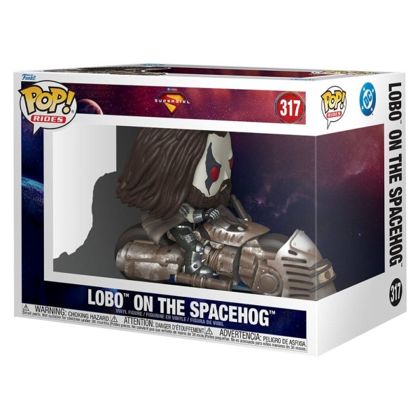 Funko pop ride: supergirl  lobo on the spacehog
