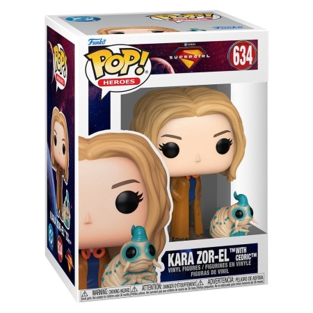 Funko pop movie: supergirl  kara zor - el with cedric