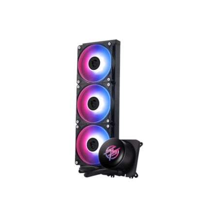 SISTEMA DE REFRIGERACION LIQUIDA MSI PARA CPU MPG CORELIQUID P13 360,LGA 1700/1851,AM5/AM4,360MM,ALUMINUM,3 VENTILADORES,ARGB GE