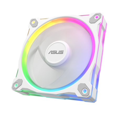ASUS Prime MR120 Fan ARGB White 3in1 Carcasa del ordenador Ventilador 12 cm Blanco