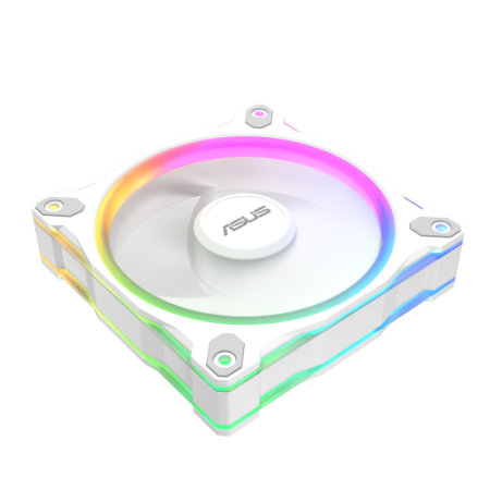 ASUS Prime MR120 Fan ARGB White 3in1 Carcasa del ordenador Ventilador 12 cm Blanco