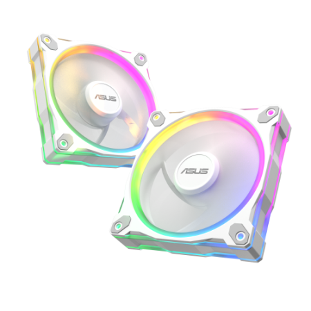 ASUS Prime MR120 Fan ARGB White 3in1 Carcasa del ordenador Ventilador 12 cm Blanco