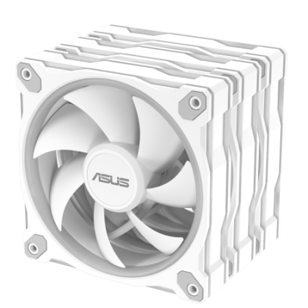 ASUS Prime MR120 Fan ARGB White 3in1 Carcasa del ordenador Ventilador 12 cm Blanco