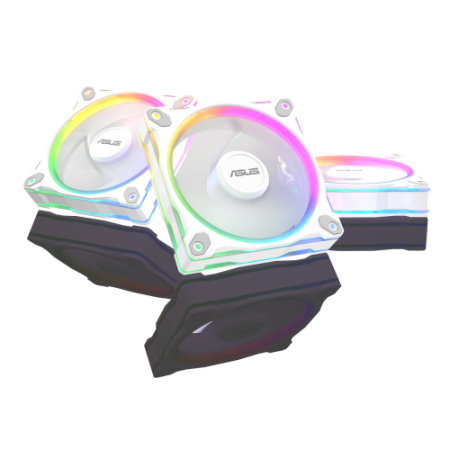 ASUS Prime MR120 Fan ARGB Reverse White 3in1 Carcasa del ordenador Ventilador 12 cm Blanco 3 pieza(s)