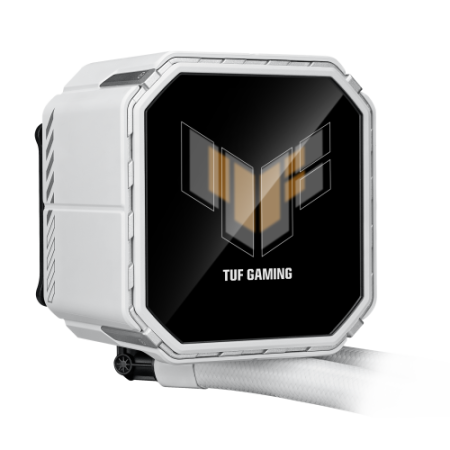 ASUS TUF Gaming LC III 360 ARGB LCD White Edition Carcasa del ordenador Sistema de refrigeración líquida todo en uno 12 cm Blanc
