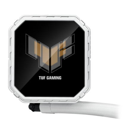 ASUS TUF Gaming LC III 360 ARGB LCD White Edition Carcasa del ordenador Sistema de refrigeración líquida todo en uno 12 cm Blanc
