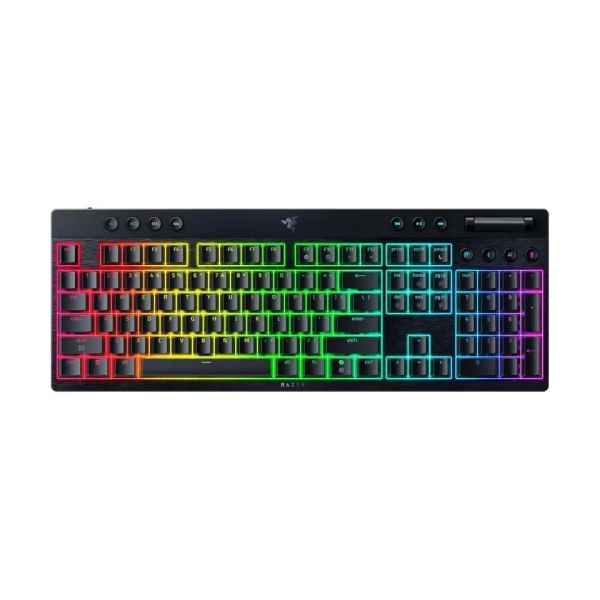 TECLADO RAZER BLACKWIDOW V4 LOW PROFILE HYPERSPEED ORANGE SWITCH (US LAYOUT) (RZ03-05270800-R3M1)