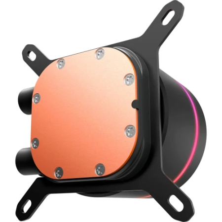 NZXT KRAKEN CORE RGB - 360MM AIO LIQUID COOLER WITH RGB CAP & RGB CORE FAN (Black) RL-KR36C-B1
