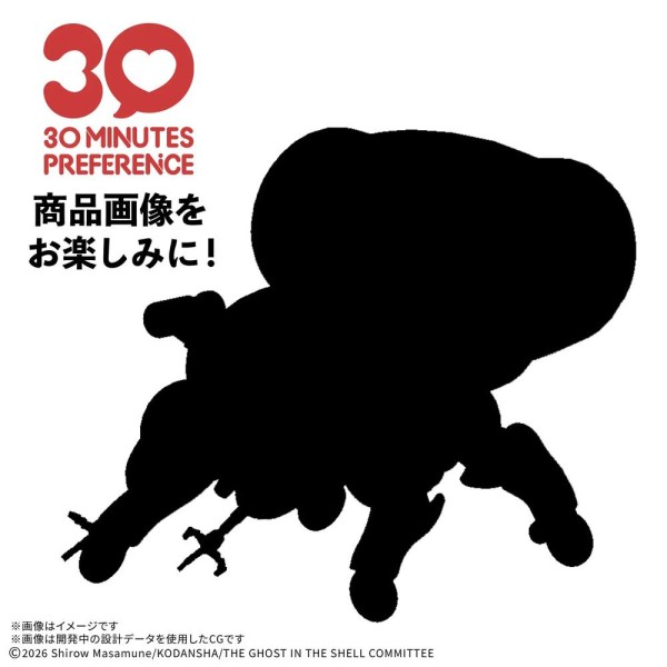 30mp fuchikoma ghost it shell
