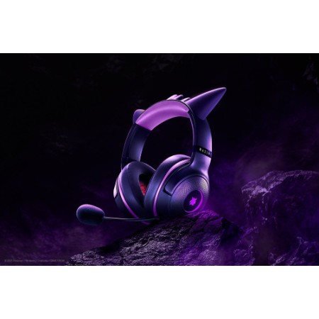 Razer Kraken Kitty V2 - Pokemon Gengar Ed. Auriculares Alámbrico Diadema Juego USB tipo A Rosa