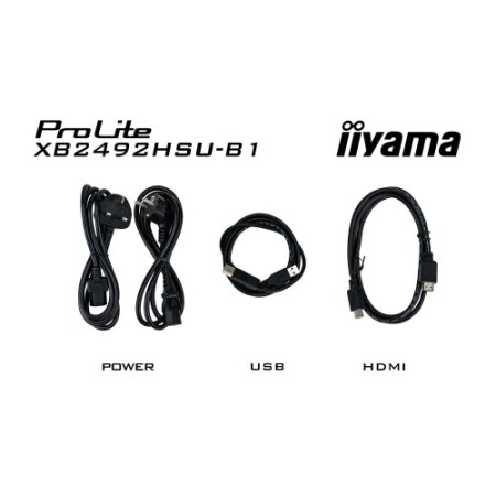 MONITOR IYAMA PROLITE XB2492HSU-B1, 61 CM (24″), 1080 X 1920 PIXELES, QUAD HD, LED, 3 MS, NEGRO