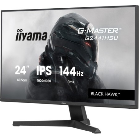 MONITOR IIYAMA 24 PULGADAS RESOLUCION FULL HD (1920X1080), PANEL IPS, 1 MS (MPRT), 75 HZ, BRILLO 250, CONTRASTE 1000:1, HDMI, DI