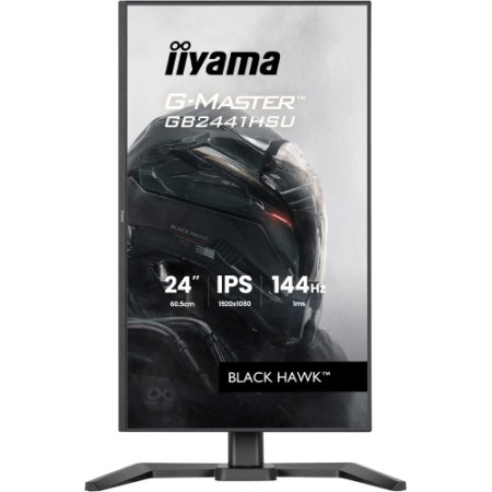 MONITOR IIYAMA 24 PULGADAS RESOLUCIÓN FULL HD (1920X1080), PANEL IPS, 1 MS (MPRT), 100 HZ, BRILLO 250, CONTRASTE 1300:1, HDMI, D