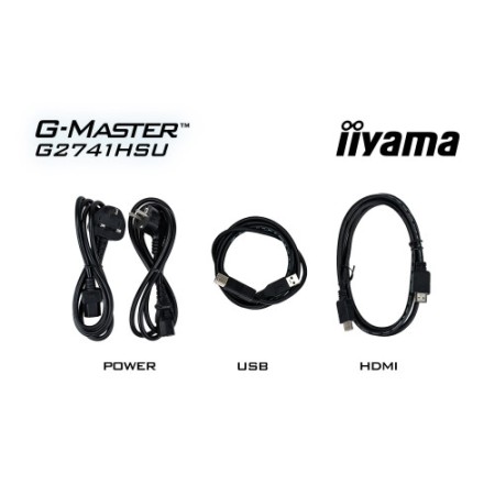MONITOR IIYAMA 27 PULGADAS RESOLUCION FULL HD (1920X1080), PANEL IPS, 1 MS (MPRT), 75 HZ, BRILLO 250, CONTRASTE 1000:1, HDMI, DI