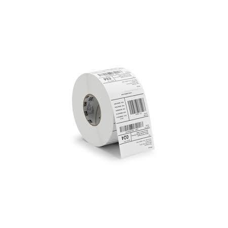 Caja etiquetas zebra trasferencia termica 100x50mm 4 rollos x 2820 unidades