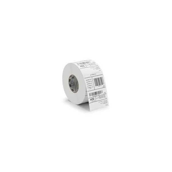 Caja etiquetas zebra trasferencia termica 100x50mm 4 rollos x 2820 unidades