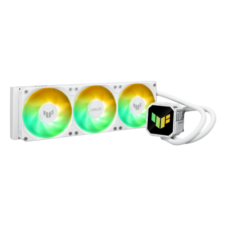 ASUS TUF Gaming LC III 360 ARGB White Edition Carcasa del ordenador Sistema de refrigeración líquida todo en uno 12 cm Blanco