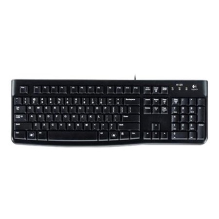 Teclado logitech k120 usb negro aleman